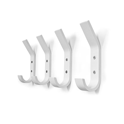 Set of 4 Wooden Wall Hooks, 5 Colors-8