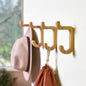 Set of 2 Wooden Wall Hooks, Oak-0