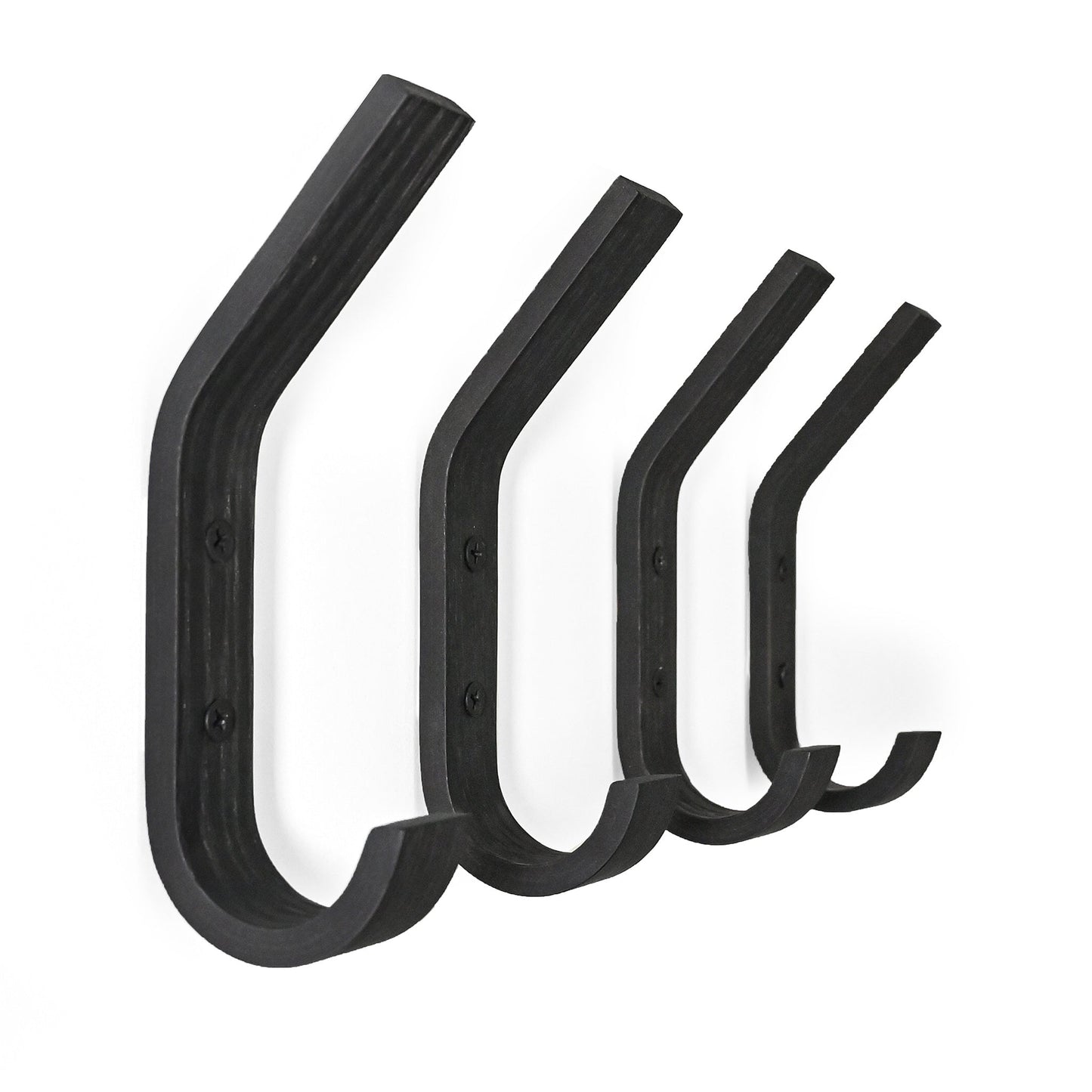 Set of 4 Wooden Wall Hooks, 5 Colors-9