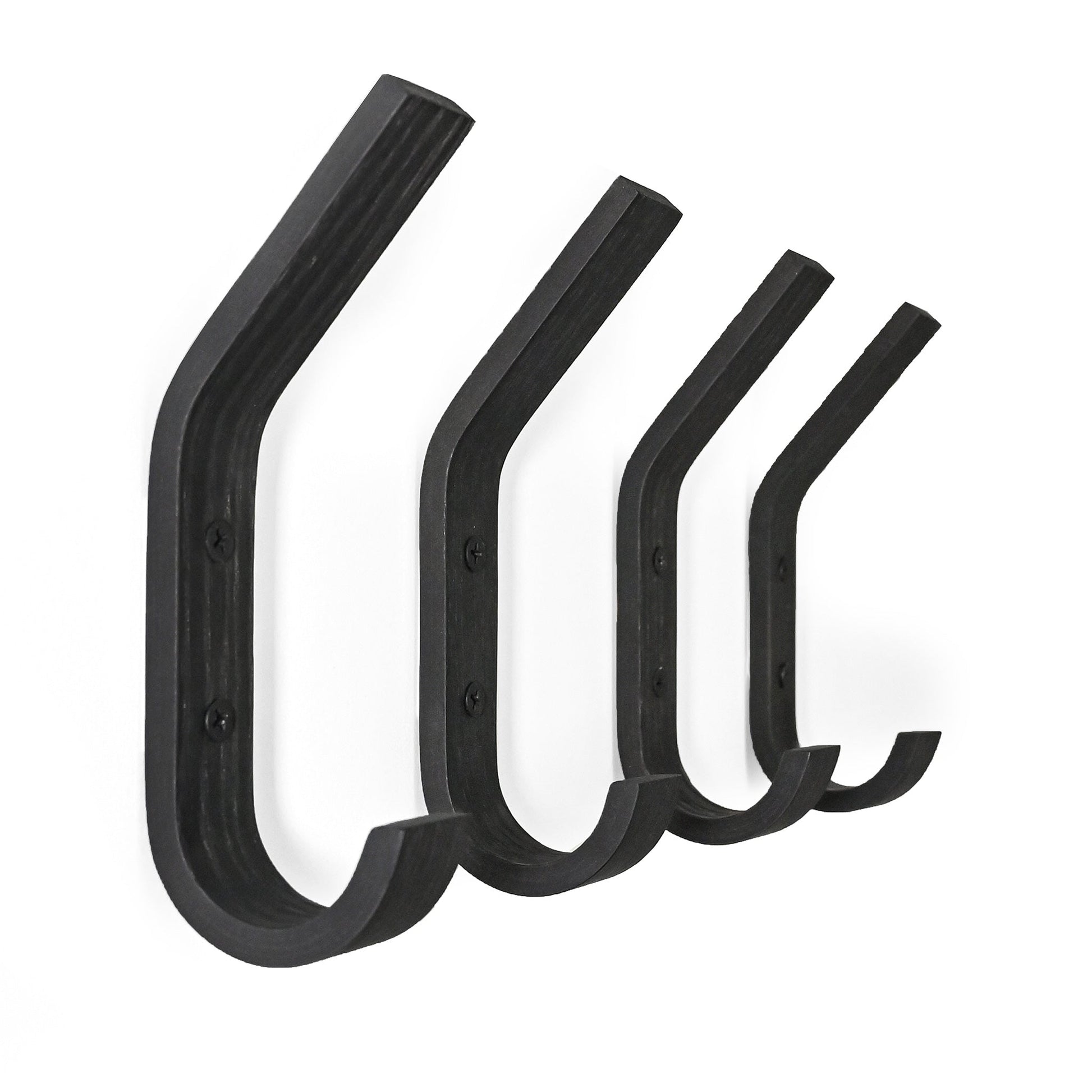 Set of 4 Wooden Wall Hooks, 5 Colors-9